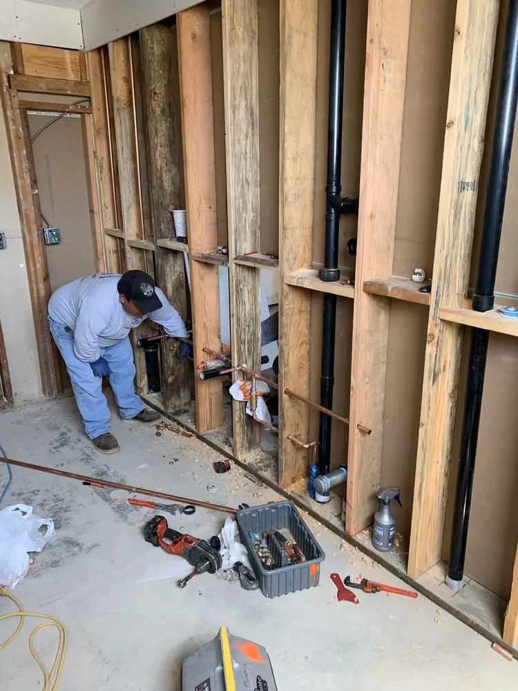 Commercial rough-in plumbing for Gas Line Repair in Meadows at Lower Gwynedd
